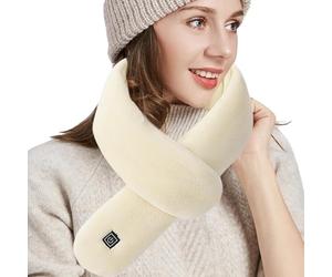 Écharpe chauffante pour femme, col électrique, chaîne chaude, 3 réglages de température, écharpe chauffante pour homme, hiver, Noël, ski, course à pied, voyage, plein air