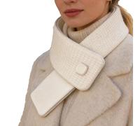 Écharpe chauffante pour homme, coussin enveloppant réglable à 3 températures | Écharpes chauffantes armoise - pour homme pour l'hiver, le ski, la course à pied, l'extérieur, Noël