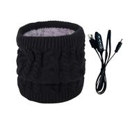 Écharpe Chauffante pour Hommes | Enveloppe Thermique Électrique Tricotée | Couvre-Visage en Écharpe Chauffante Électrique - pour Oreille, Femmes, Hommes, Ski, Snowboard, Voyage dans la Neige, Hiver
