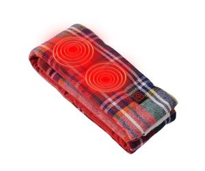 Écharpe Chauffante - Restez Au Chaud Partout | Cache-cou Lavable Avec 3 Contrôles De Température | Pour Femmes Hommes Lui Ses Adultes Père Mère Mari, Écharpe Électrique Rechargeable Pour Temps Froid,