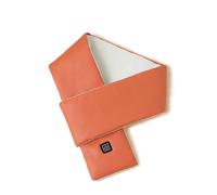 Écharpe Chauffante USB Enveloppant de 6 Massage Électrique,Tour De Cou 3 Niveaux Chauffant Profond Et Rapide,Soulagement de la Fatigue de la Douleur,Tissu Confortable,Lavable