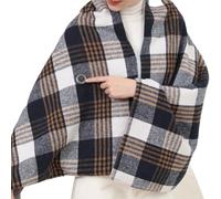 Écharpe chauffante USB multifonctionnelle 3 réglages de température en tissu polyester doux faible consommation d'énergie pour homme et femme