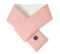 Écharpe chauffante USB offrant de la chaleur avec un design léger et confortable (rose)