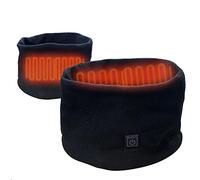 Écharpe chauffée cache-cou, écharpe chauffante col d'hiver chaud, écharpe chauffante prÉcharpe coupe-vent pour les plein air pour hommes femmes foulards épais coupe-vent