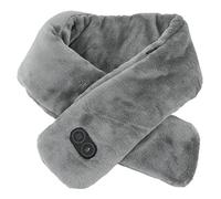 Écharpe chauffée USB, chauffage intelligent vibration couche de chauffage écharpe hivernale au cou portable plus chaud pour le soulagement de la douleur et la raideur (gre)
