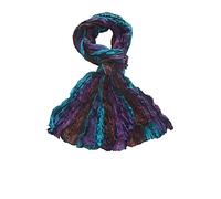 Écharpe chèche Foulard Femme coton Motifs Bleu Violet Marron Noir