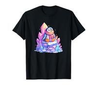 Écharpe Confortable en Forme de Pingouin sur Le trône de Cristal T-Shirt