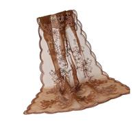 Écharpe confortable en polyester solide pour les moments spirituels ou les voyages, foulard respirant, kaki, VE156