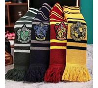 Écharpe conjointe Harry Potter à la mode pour femmes, costume de cosplay, boutique universitaire, avec broderie Gryffindor, Slytherin, Raven Crow. Écharpe chaude pour femmes, hommes et couples Animal,