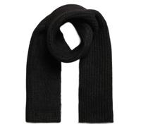 Écharpe côtelée femme Superdry Essential Noir TU