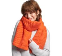 Écharpe côtelée femme Superdry Essential Orange TU