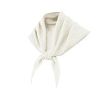 Écharpe courte homme couleur unie petit châle pour femmes en automne et en hiver polyvalent décontracté épaule tendance tricot écharpe femme noir, Blanc., taille unique