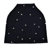 Écharpe D’allaitement Multifonction Noire en Spandex Polyester pour Mamans | Protection Discrète Pendant, Usage Poussette et Siège Auto, en Voyage, Hôpital