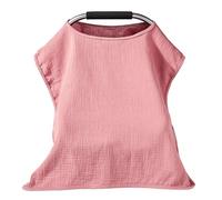 Écharpe d'allaitement multifonction facile à transporter pour poussettes/chaise haute, doux et sûr, grand drapé pour l'intimité de bébé