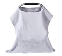 Écharpe d'allaitement multifonction facile à transporter pour poussettes/chaises hautes, doux et sécurisés, grand drapé pour bébé