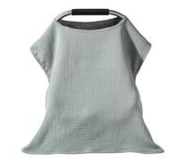 Écharpe d'allaitement multifonction facile à transporter pour poussettes/chaises hautes, doux et sécurisés, grand drapé pour bébé