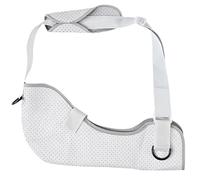 Écharpe de bras pour blessure au coude, écharpe d'immobilisation d'épaule réglable avec rembourrage confortable et tissu respirant pour le soutien de l'avant-bras, L, pour blessure au coude