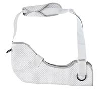 Écharpe de bras pour blessure au coude, écharpe d'immobilisation d'épaule réglable avec rembourrage confortable et tissu respirant pour le soutien de l'avant-bras, M, pour blessure au coude