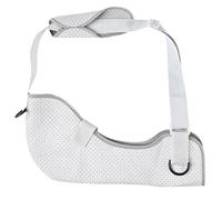 Écharpe de bras pour blessure au coude, écharpe d'immobilisation d'épaule réglable avec rembourrage confortable et tissu respirant pour le soutien de l'avant-bras, L