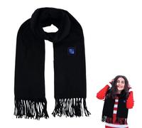 Écharpe de cou chauffée, écharpe chauffée,Enrouleur de cou intelligent de couleur unie | Écharpe chauffante électrique intelligente, coussin chauffant pour le cou intérieur et extérieur