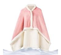 Écharpe de Couverture | Écharpe avec Fermeture à Boutons - Couverture Douce Poncho | Pour Femmes Filles Femmes Mères Voyageurs Étudiants Maison Extérieur Camping Événements Sportifs Voyage en avion