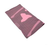 Écharpe de cyclisme et de randonnée en soie glacée à séchage rapide, doux et confortable avec crochet d'oreille pour une utilisation active (gris noir)