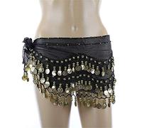 Écharpe de danse orientale pour costume de danse du ventre, chaîne de taille, jupe de hanche, accessoires de costume de danse de salle de bal, économique et durable, design pratique