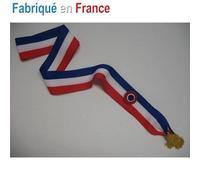 Echarpe de Maire pour déguisement, Noces d'or ou autres