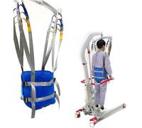 Écharpe de marche pour patient, Tout Le Corps Harnais De Soulèvement Des, sangles réglables d'aide au levage du handicap pour le transfert des patients paralysés- Aide à la position debout (Size : M