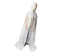 Écharpe de mariée délicate en dentelle disponible en 3 couleurs qui conviennent pour les mariages et les soirées, accessoires de mariage multicolores, Blanc., taille unique