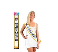 Echarpe Miss Super Connasse Bleue - Bleu Blanc G
