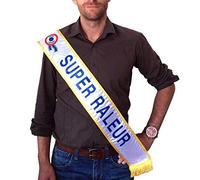 Generique Écharpe SURPRISEZ VOUS Super Raleur Bleu Style Originale