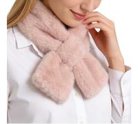 Écharpe de neige - Cache-cou doux par temps froid - Écharpe chaude pour femme | Pour les vacances, Noël, les trajets quotidiens, le ski, la randonnée, la marche, rose, Refer to description