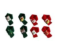 Écharpe de Noël pour Animaux, Chat Chien Tour de Cou, Petits Animaux w | Écharpe pour petits chiens, Écharpe décorative, Tricot doux, Extensible, Prêt photo((Green+Red),S)