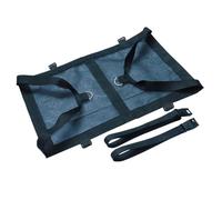 Écharpe de pesée r veaux, hamac de toilettage r chien en maille Teslin, écharpe de pesée réglable r mollets, écharpe de pesée r chèvre de 220 lb avec 2 bandes, écharpe noire r peser et