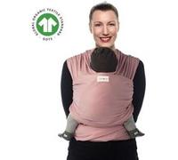 Écharpe De Portage - Babylonia Baby Carriers - Modèle TRICOT-SLEN - Porte-Bébé 100% Coton Organique - 500 cm - Soft Pink Rose G