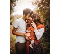 LOVE RADIUS - Écharpe de portage Basic Bio - Fauve