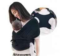 Echarpe de portage bébé, nouveau né et tous petits, porte-bébé unisexe avec anneaux réglables,Ergonomie, Confort et Sécurité