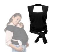 Echarpe de Portage Bebe Respirant Capacité de Charge 15KG Sling Carrier 530 x 58cm Sling Bébé Réglable Extensible Unisexe Convient à Toutes les Morphologies
