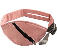 Écharpe de Portage Bébé, Respirante Koala Echarpe, avec Assise Ergonomique Sangle D'épaule Divisée Koala Porte Bebe Jusqu'à 20 Kg Pour les Nouveau-nés -rose