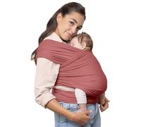Echarpe de portage BOBA WRAP Dusty Pink, une écharpe de portage pour bébé, facile à utiliser, extensible, taille unique. Idéale de la naissance à 18 mois (de 3 à 15kg)