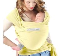 Love Radius BASIC Coton BIO - Naissance à 9 kg - Echarpe de portage extensible - Réglage facile 1 noeud préalable pour mettre et sortir bébé - Portage ventral - Porte bébé mains libres - Perle