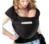 Echarpe de portage en coton bio Basic Presque Noir