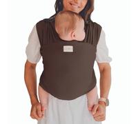 Écharpe De Portage En Coton Biologique Tricot Slen Chocolat TU