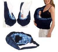 Echarpe de portage HAOPYOU - Nouveau-n - Blanc - Pour bb de plus de 4 mois