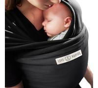 LOVE RADIUS - Echarpe portage l'originale - Noir / poche Anthracite
