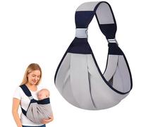 Écharpe de portage pour bébé - Koala réglable avec maille 3D - Respirant - Pour nouveau-né et tout-petit (0 à 18 kg)