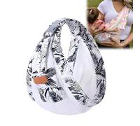 écharpe de Portage Réglables,Porte Bebe Hanche Respirante,LatéRale Porte Bebe,Portable Echarpe De Portage Bebe,Porte Bébé Latéral Pour Les Nouveau-néS Jusqu'à 3-36 Mois (Noir)