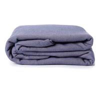 Echarpe de portage tissée en coton bio bleu cobalt (4,60 m)