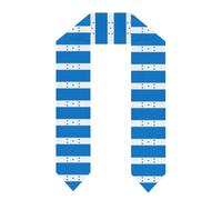 Écharpe De Remise De Diplômes Personnalisée Promotion 2025/2026 Écharpe D'Honneur Ornée Du Drapeau De La République Du Honduras Cadeau De Fin D'Études Unisexe